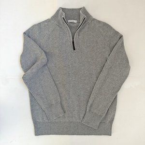 J. Crew Kids' cotton-cashmere half-zip sweater